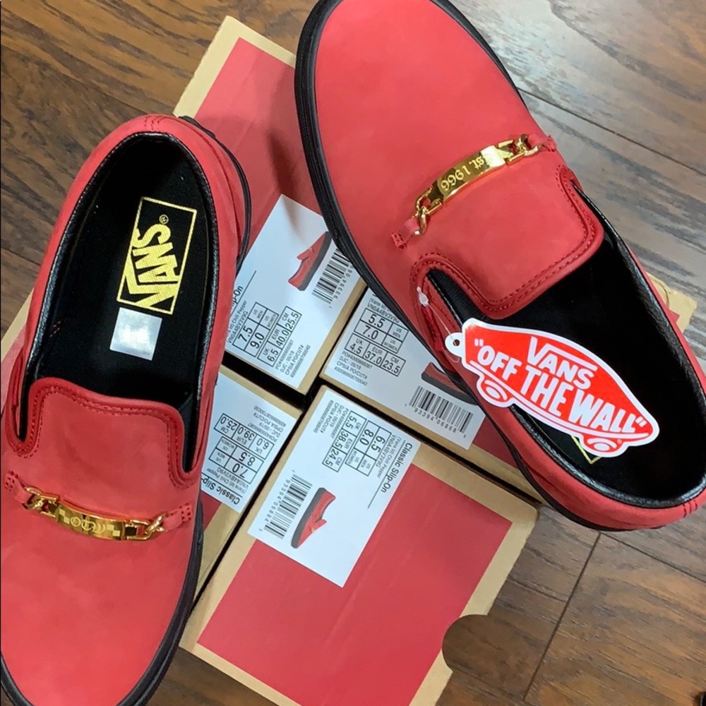 VANS CLASSIC SLIP-ON VANS ID CHILI PEPPER wmns - Picture 4 of 16
